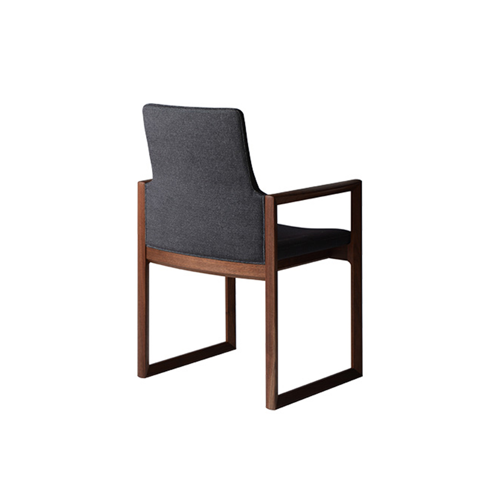 日進木工 N YUI ARM CHAIR ANC-1459-H-W ウォールナット オイル / 日進木工（ニッシンモッコウ） / ダイニングチェア / NIS10188_dt_02.jpg