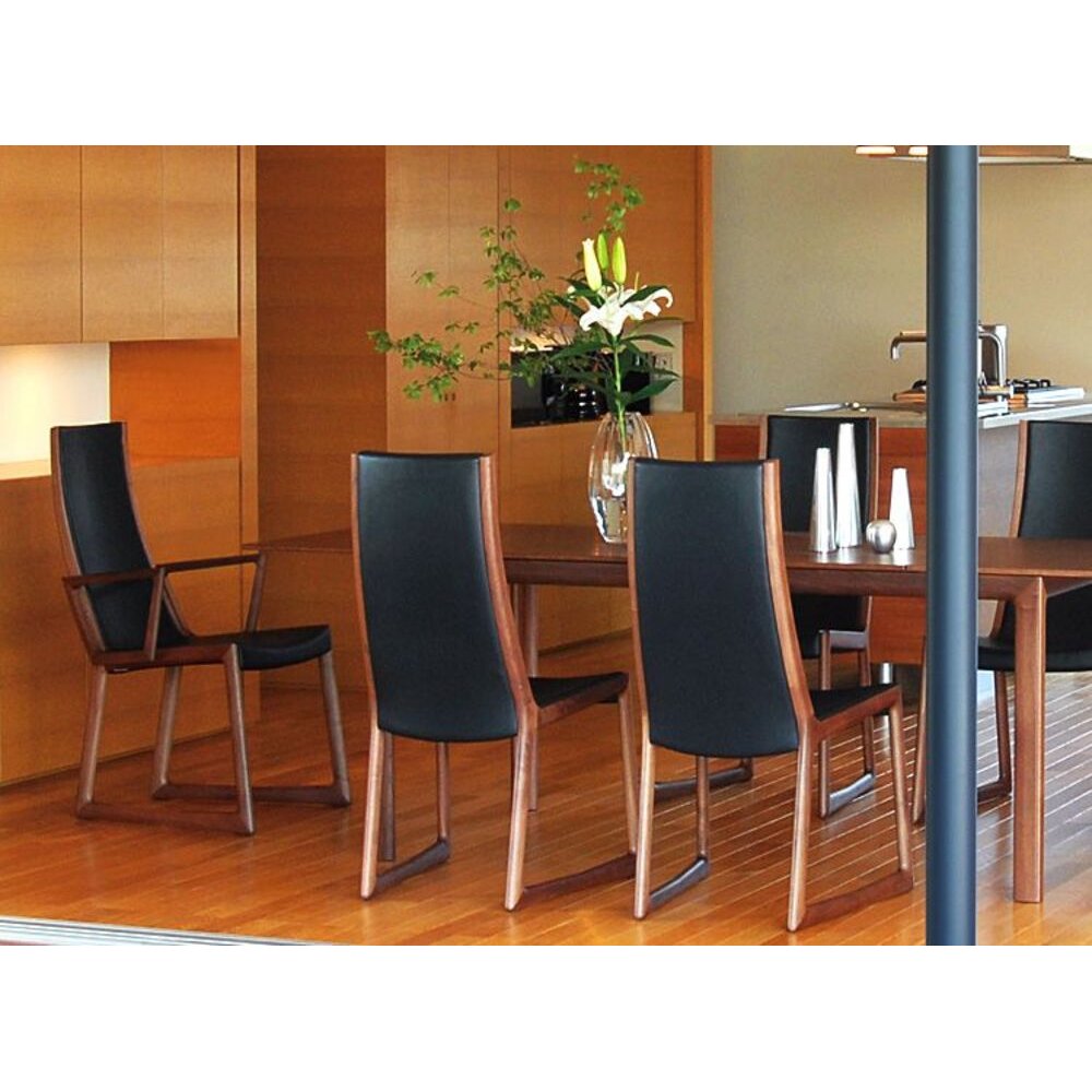 日進木工 N BOW CHAIR NC-008-W ウォールナット オイル / 日進木工（ニッシンモッコウ） / ダイニングチェア / NIS10195_dt_04.jpg