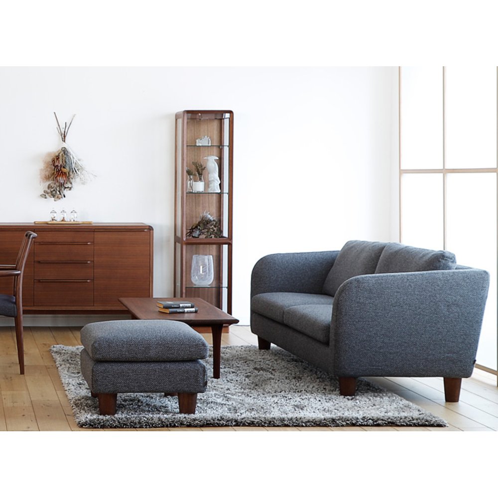 日進木工 SLOW Natural Brown オットマン NBS-1975-R レッドオーク TER / 日進木工（ニッシンモッコウ） / オットマン / NIS10214_dt_01.jpg