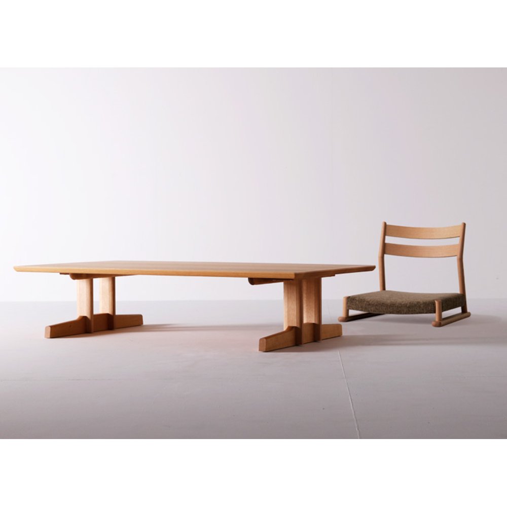 日進木工 SLOW Natural Brown 座椅子 NBC-1549R レッドオーク TER 張り込み / 日進木工（ニッシンモッコウ） / 座椅子・ローチェア / NIS10219_dt_04.jpg
