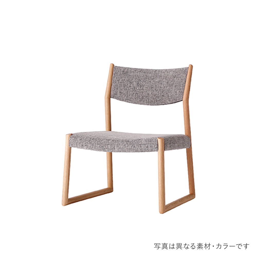 日進木工 SLOW Natural Brown LLDチェア NBC-310R レッドオーク TER 張り込み SH350 / 日進木工（ニッシンモッコウ） / ダイニングチェア / NIS10222DBR_ma.jpg