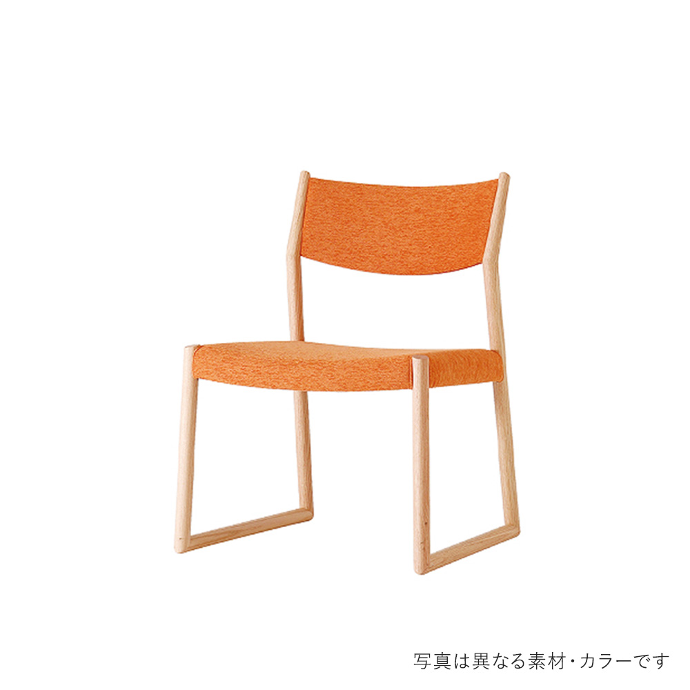 日進木工 SLOW Natural Brown LDチェア NBC-309R レッドオーク TER 張り込み SH390 / 日進木工（ニッシンモッコウ） / ダイニングチェア / NIS10226DBR_ma.jpg