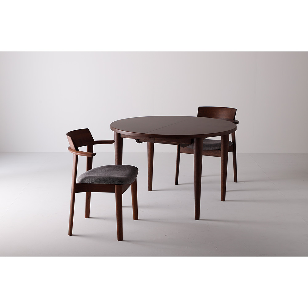 日進木工 Sof セミアームチェア張座 SWC-833-W 日進木工 / ニッシン