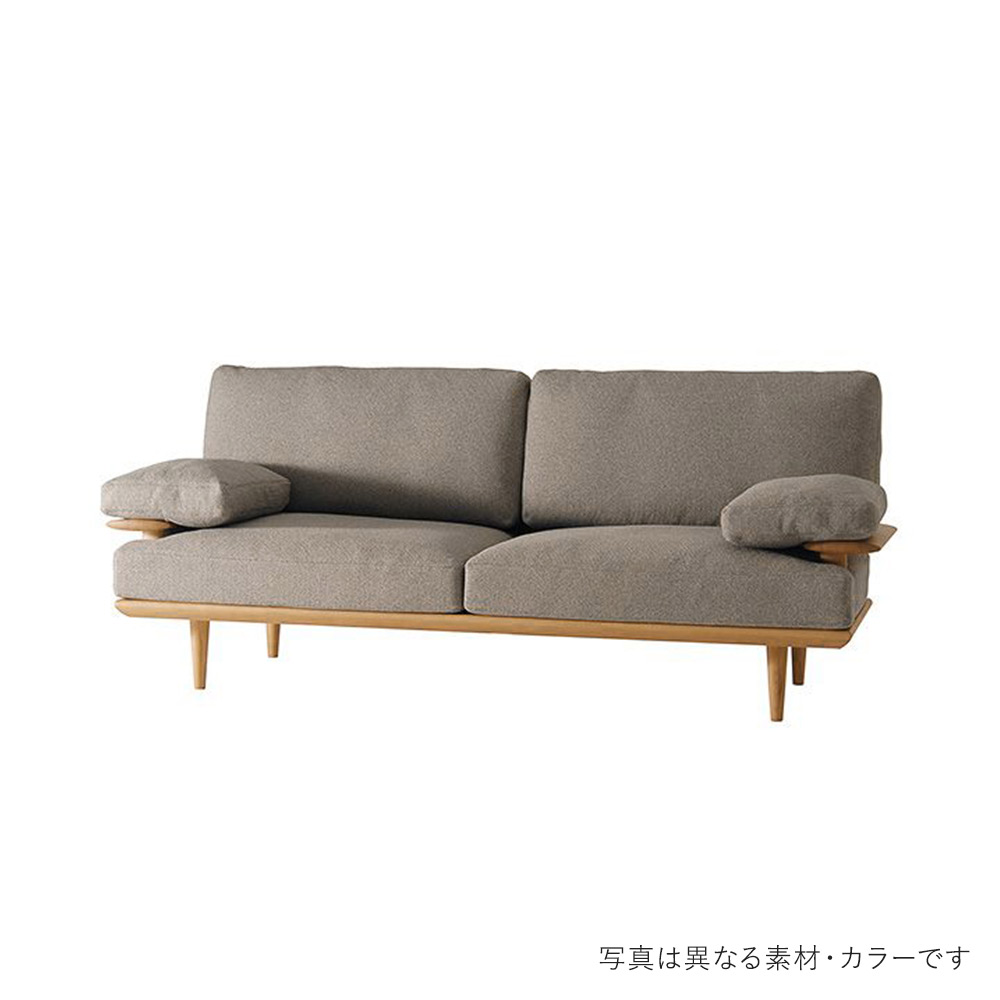 Sof ソファ W1880 ハイタイプ SOC-862H-R MBK 日進木工 / 日進木工（ニッシンモッコウ） / 2人掛けソファ / NIS10283BLK_ma.jpg