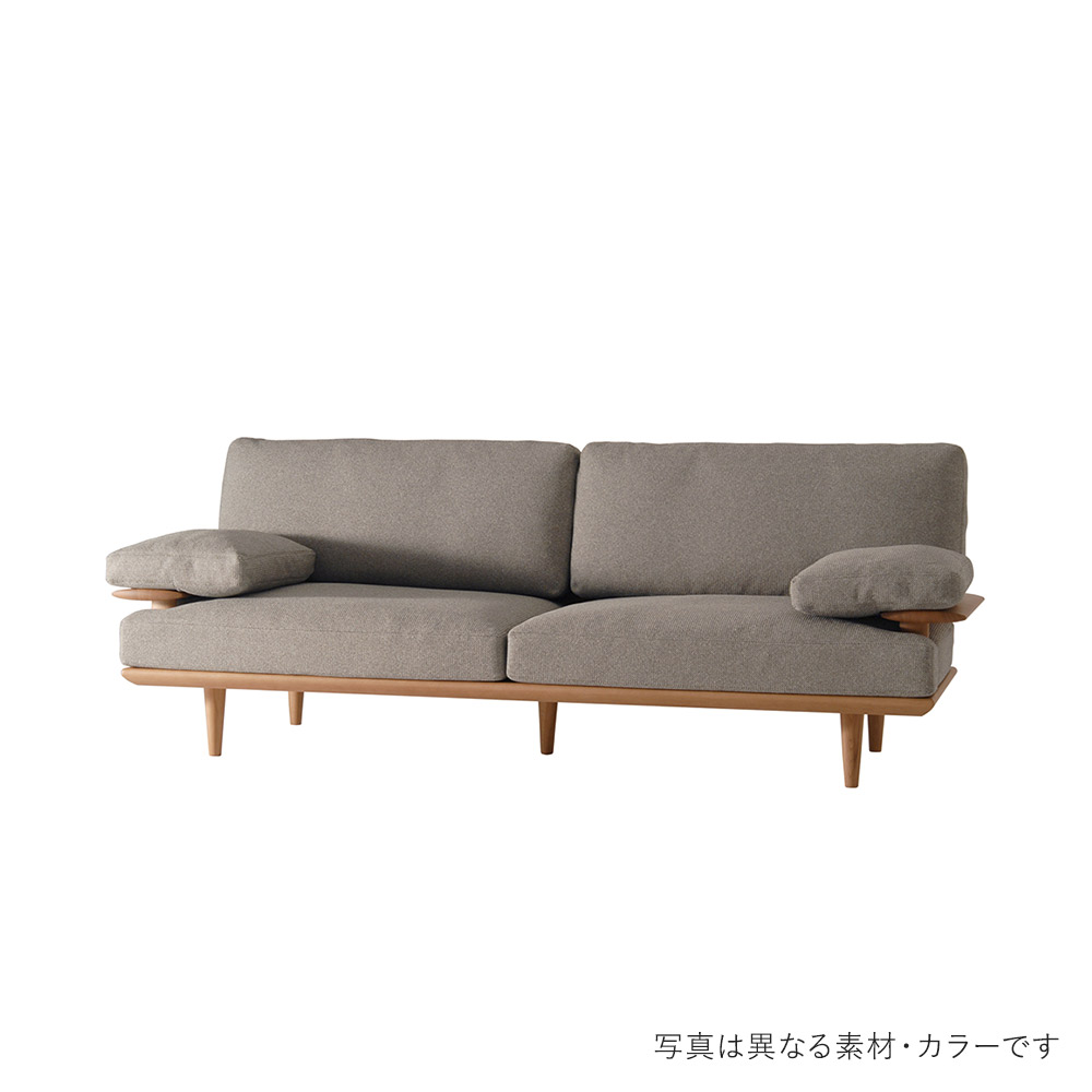 Sof ソファ W2000 ハイタイプ SOC-864H-R ONC 日進木工 / 日進木工（ニッシンモッコウ） / 3人掛けソファ / NIS10297BLK_ma.jpg