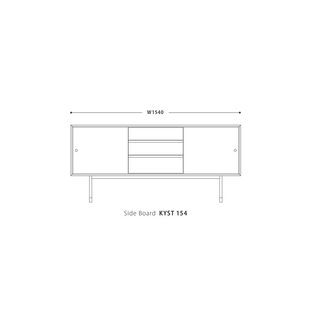Side Board KYST 154 / NOWHERE LIKE HOME（ノーウェアライクホーム） / キャビネット・チェスト・サイドボード / NLH10163_dt_07.jpg