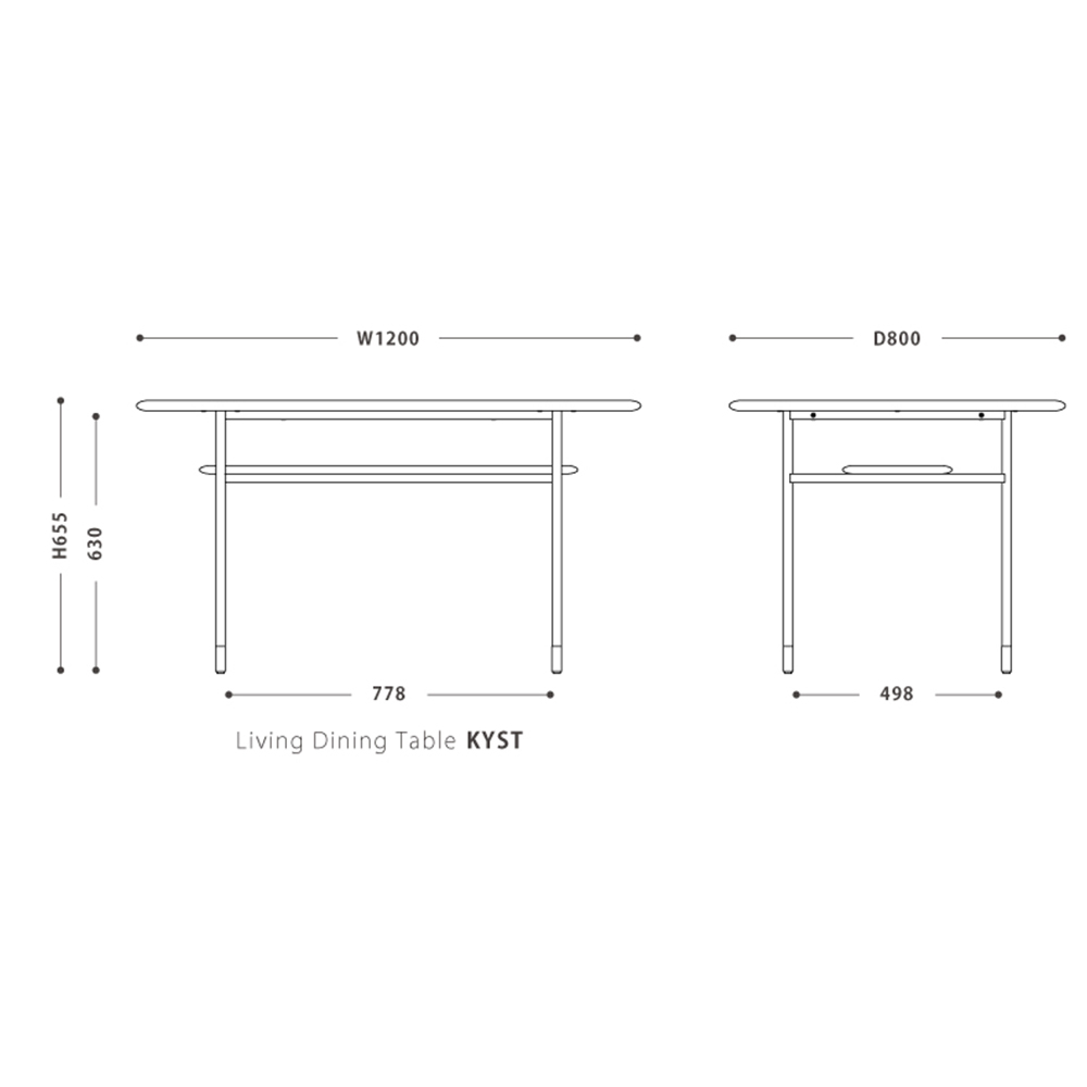 LD Table KYST / NOWHERE LIKE HOME（ノーウェアライクホーム） / ダイニングテーブル / NLH10166_dt_16.jpg
