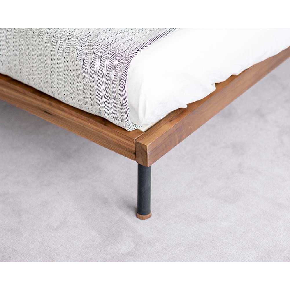 BEDFRAME UNIK SHELF SEMI DOUBLE スノコ仕様 / NOWHERE LIKE HOME（ノーウェアライクホーム） / セミダブルベッドフレーム / NLH10172_dt_03.jpg