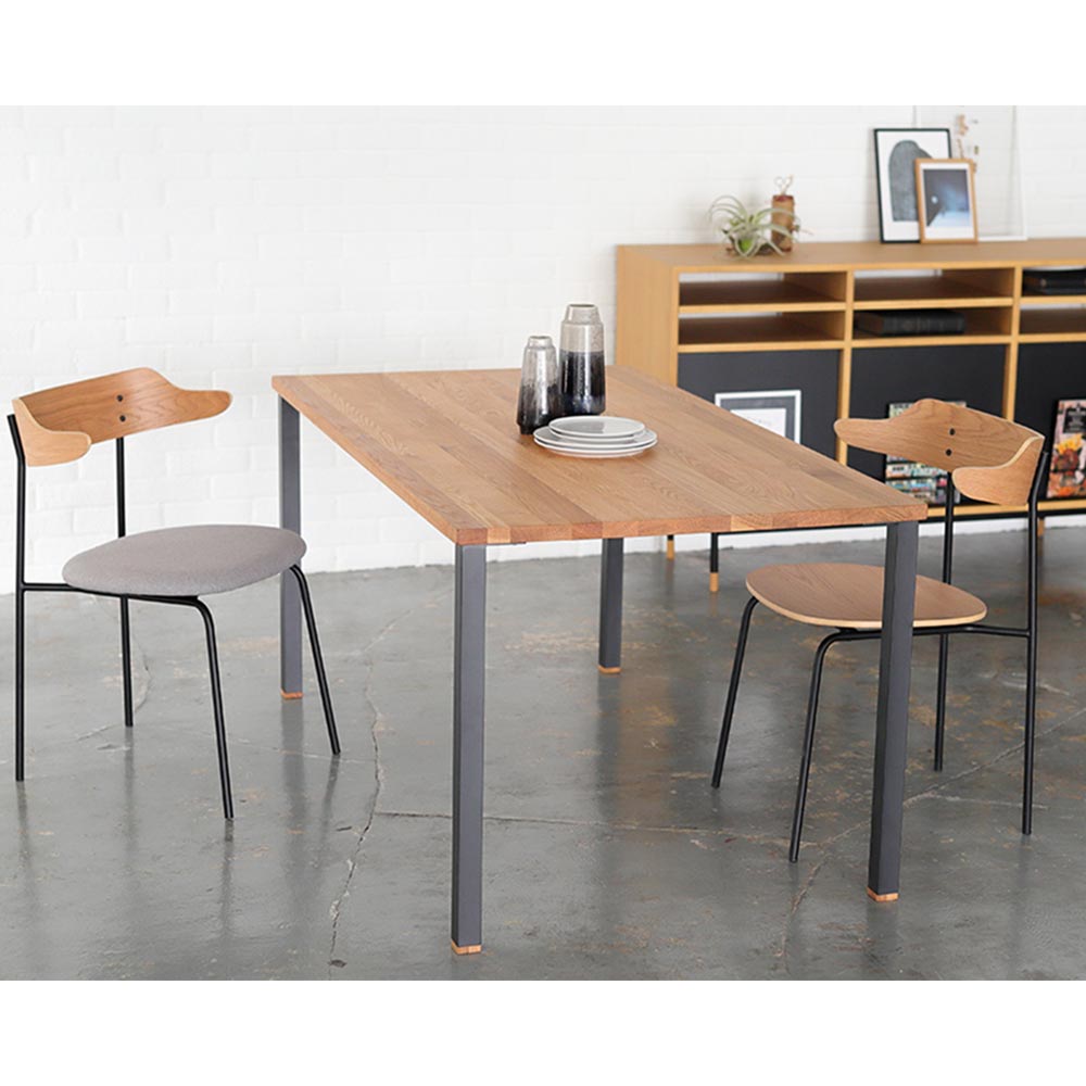 DINING TABLE NODE II LEG_02 (165) / NOWHERE LIKE HOME（ノーウェアライクホーム） / ダイニングテーブル / NLH10186_dt_06.jpg
