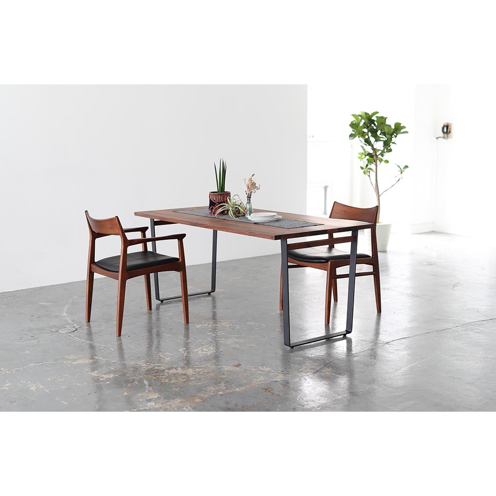 DINING TABLE NODE II LEG_03 (150) / NOWHERE LIKE HOME（ノーウェアライクホーム） / ダイニングテーブル / NLH10191_dt_06.jpg