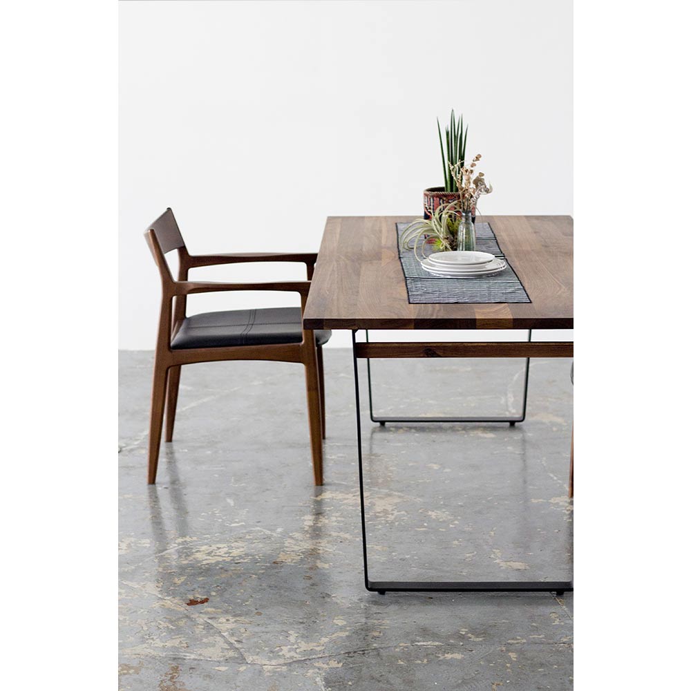 DINING TABLE NODE II LEG_03 (150) / NOWHERE LIKE HOME（ノーウェアライクホーム） / ダイニングテーブル / NLH10191_dt_07.jpg
