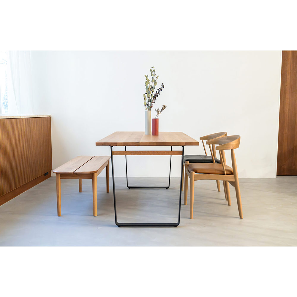 DINING TABLE NODE II LEG_03 (150) / NOWHERE LIKE HOME（ノーウェアライクホーム） / ダイニングテーブル / NLH10194_dt_05.jpg