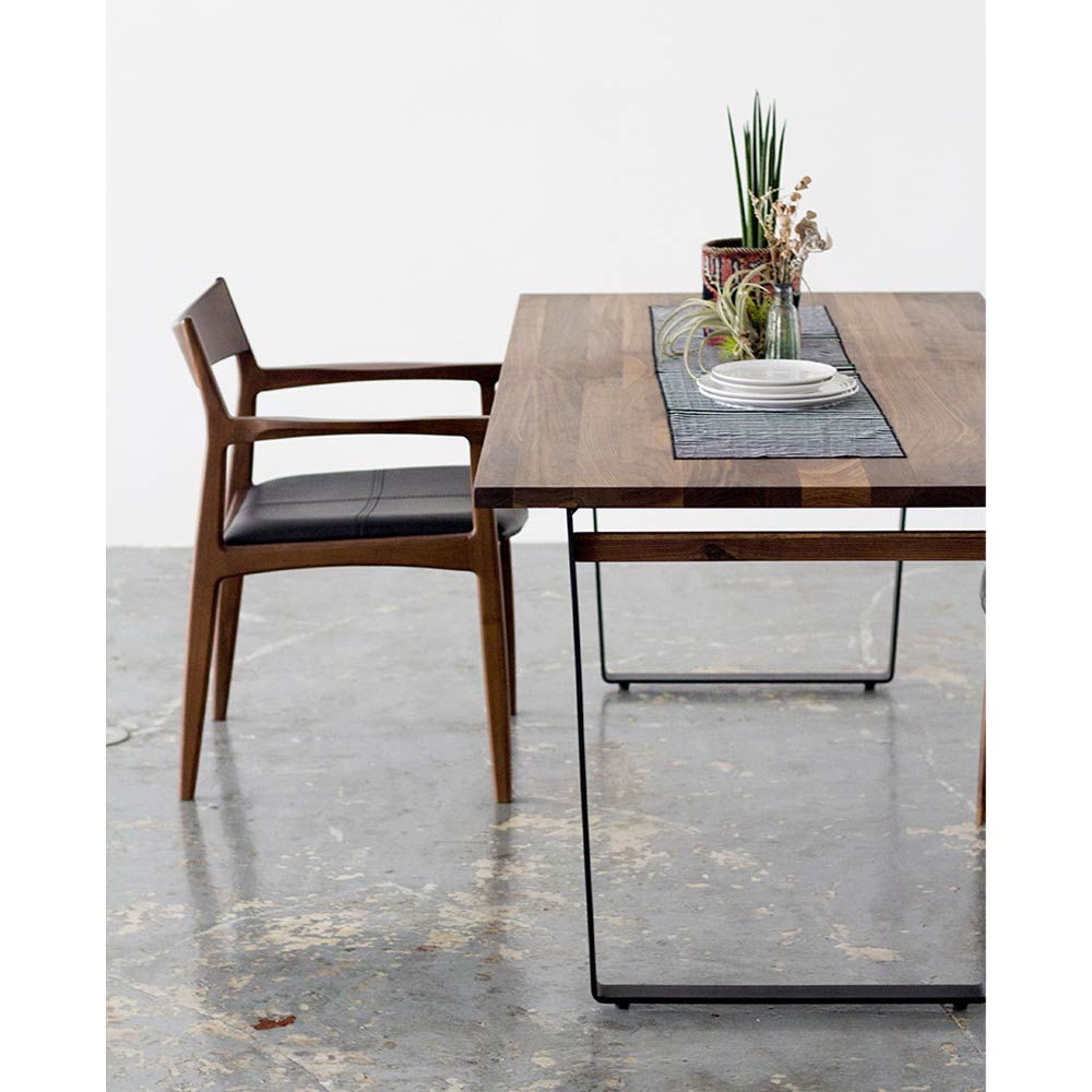 DINING TABLE NODE II LEG_03 (165) / NOWHERE LIKE HOME（ノーウェアライクホーム） / ダイニングテーブル / NLH10195_dt_07.jpg