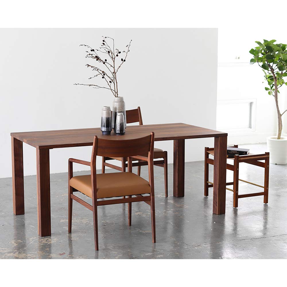 Dining Table NODE II HERRINGBONE LEG_01 (150) / NOWHERE LIKE HOME（ノーウェアライクホーム） / ダイニングテーブル / NLH10233_dt_04.jpg