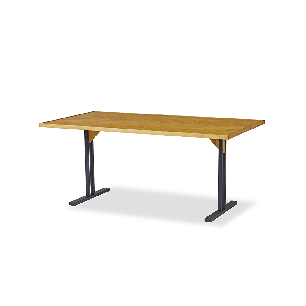 Dining Table NODE II HERRINGBONE LEG_05 (150) / NOWHERE LIKE HOME（ノーウェアライクホーム） / ダイニングテーブル / NLH10243_dt_01.jpg