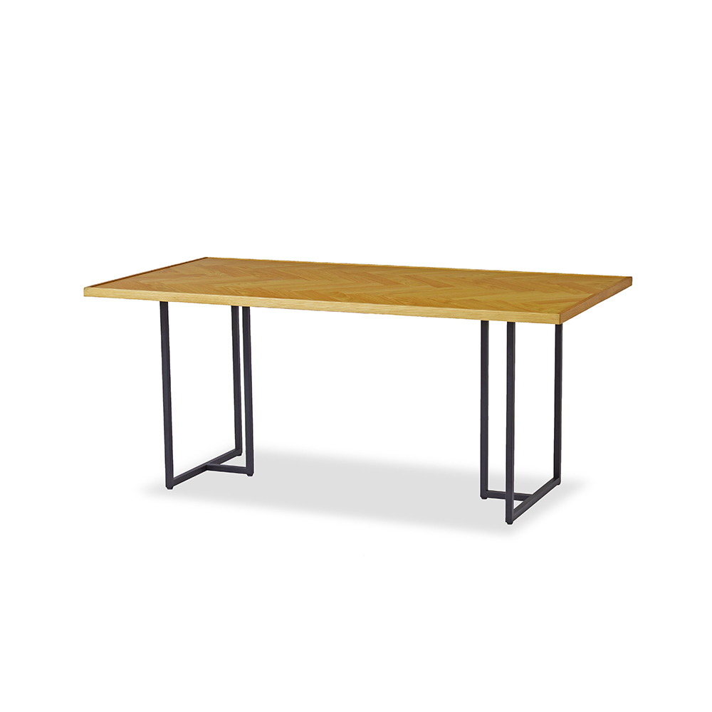 Dining Table NODE II HERRINGBONE LEG_06 (150) / NOWHERE LIKE HOME（ノーウェアライクホーム） / ダイニングテーブル / NLH10245_dt_01.jpg
