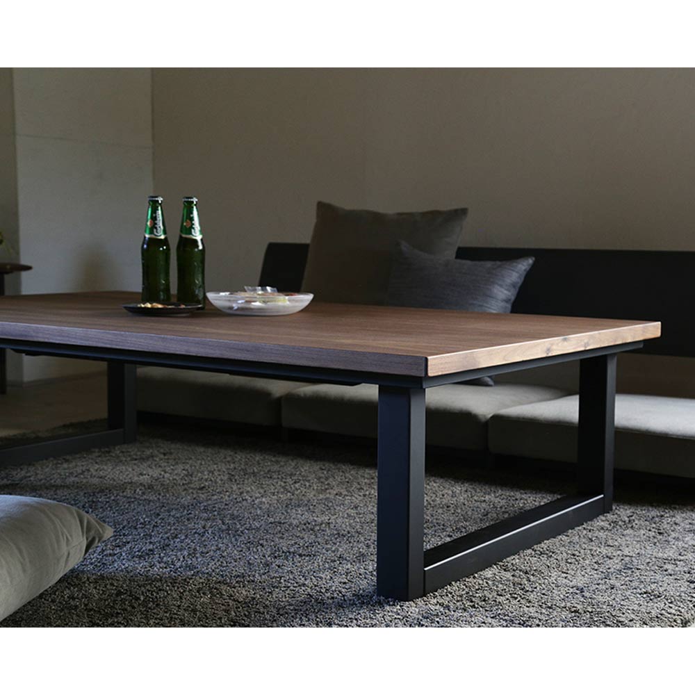SAI Walnut II kotatsu table W1200 × D750 × H380 / NICHIBI WOODWORKS（ニチビウッドワークス） / こたつ・こたつテーブル / NWW10006_dt_03.jpg