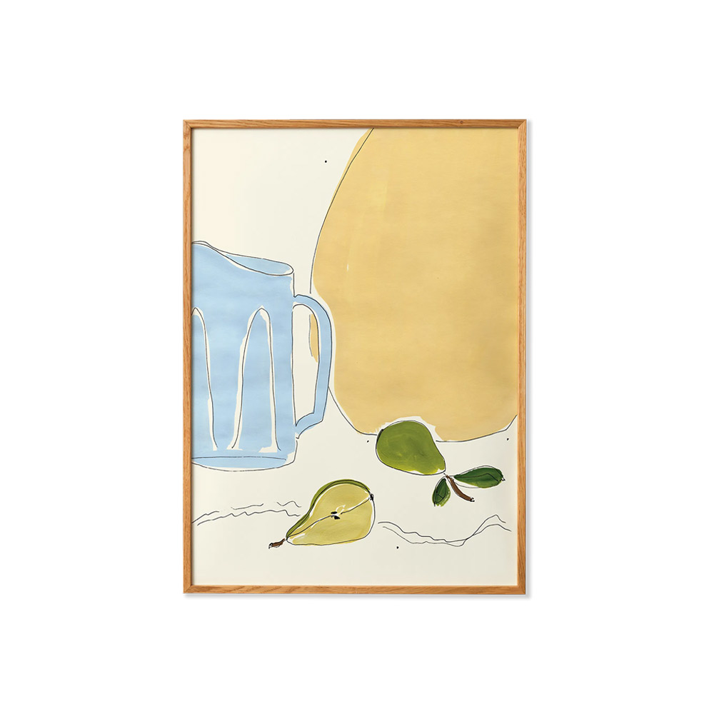 Still Life With Pears 50×70cm / Paper Collective（ペーパーコレクティブ） / フォトフレーム・ポスター・ポスターフレーム / PPC10195YEL_ma.jpg