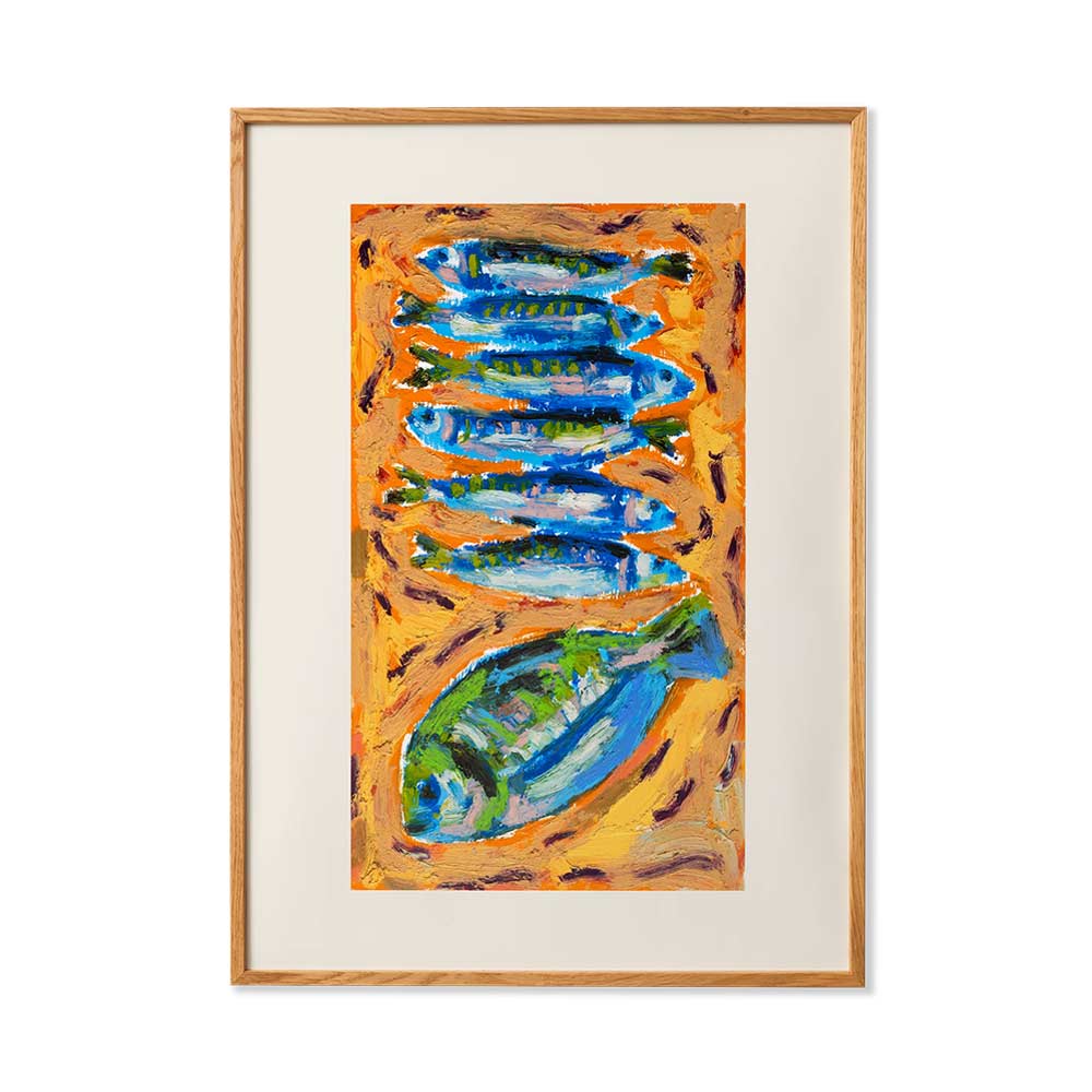 Seven Fish 70×100cm / Paper Collective（ペーパーコレクティブ） / フォトフレーム・ポスター・ポスターフレーム / PPC10230ORN_ma.jpg