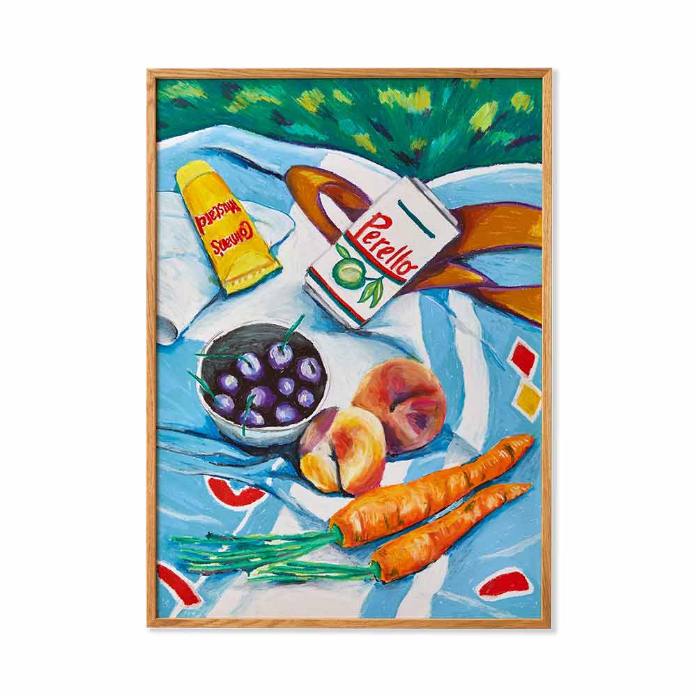 The Picnic 70×100cm / Paper Collective（ペーパーコレクティブ） / フォトフレーム・ポスター・ポスターフレーム / PPC10275BLU_ma.jpg