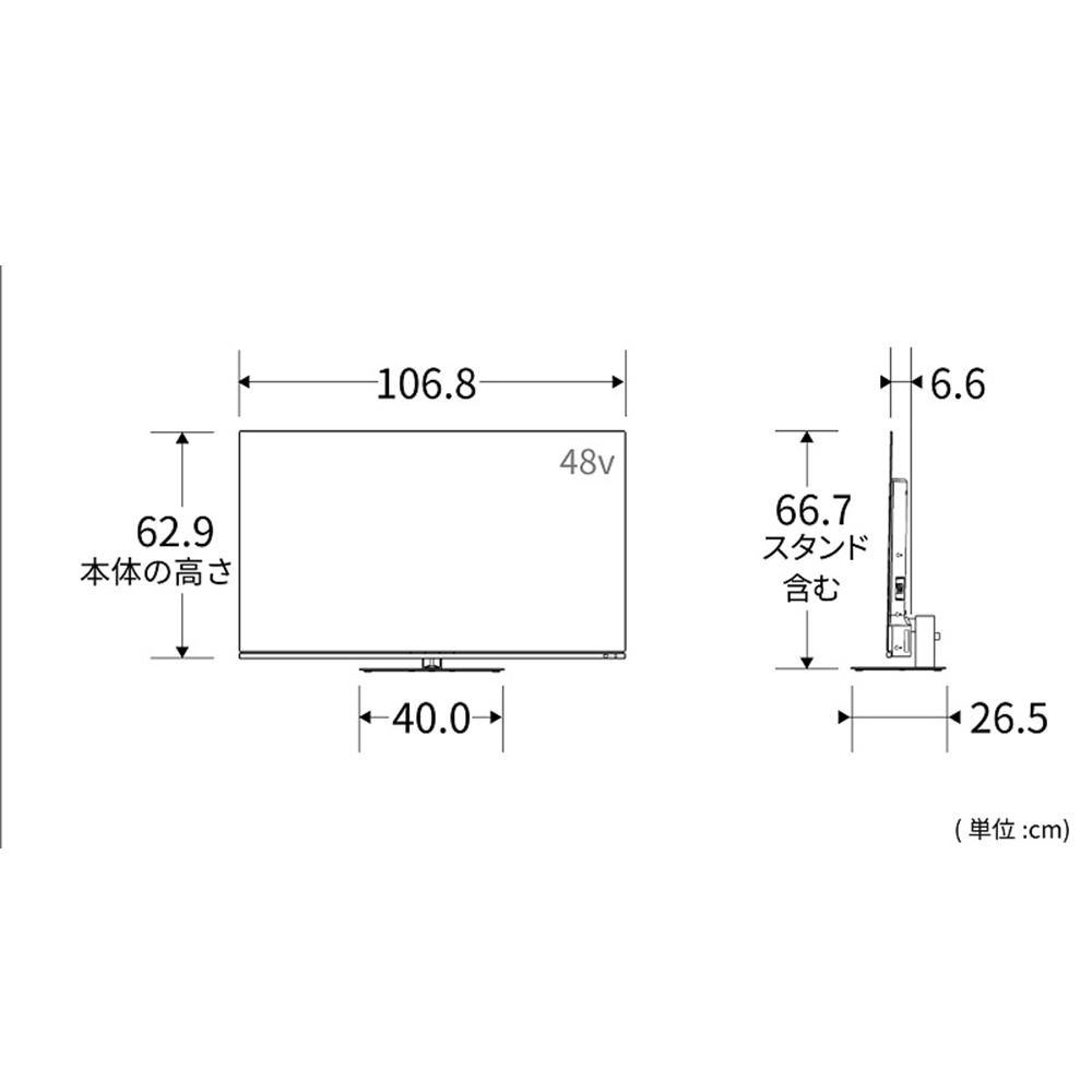 REGZA REGZA 48インチ 4K有機ELテレビ 48X8900N / レグザ REGZA REGZA 48インチ 4K有機ELテレビ 48X8900N / レグザ
