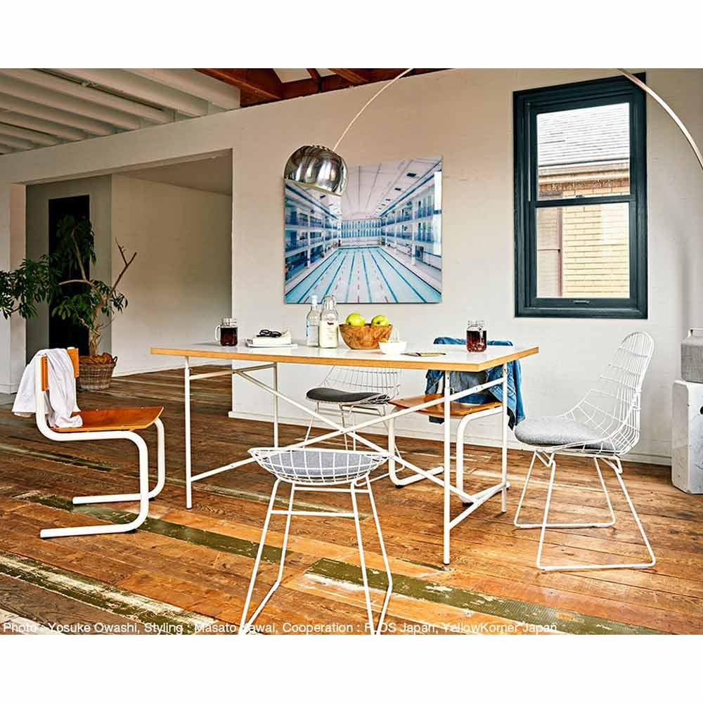 RICHARD LAMPERT Eiermann Table W1400 White / RICHARD LAMPERT（リチャードランパート） / デスク・PCデスク / RLT10015_dt_13.jpg