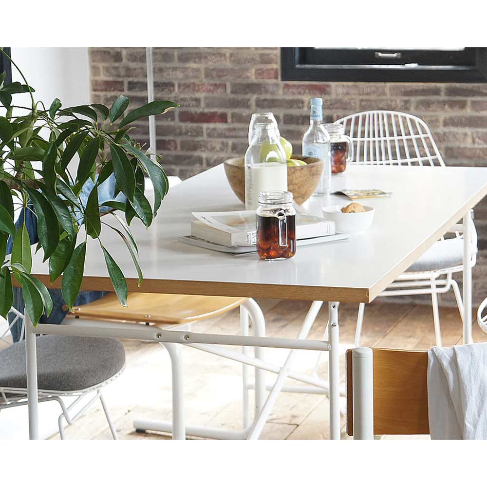 RICHARD LAMPERT Eiermann Table W1400 White / RICHARD LAMPERT（リチャードランパート） / デスク・PCデスク / RLT10015_dt_15.jpg