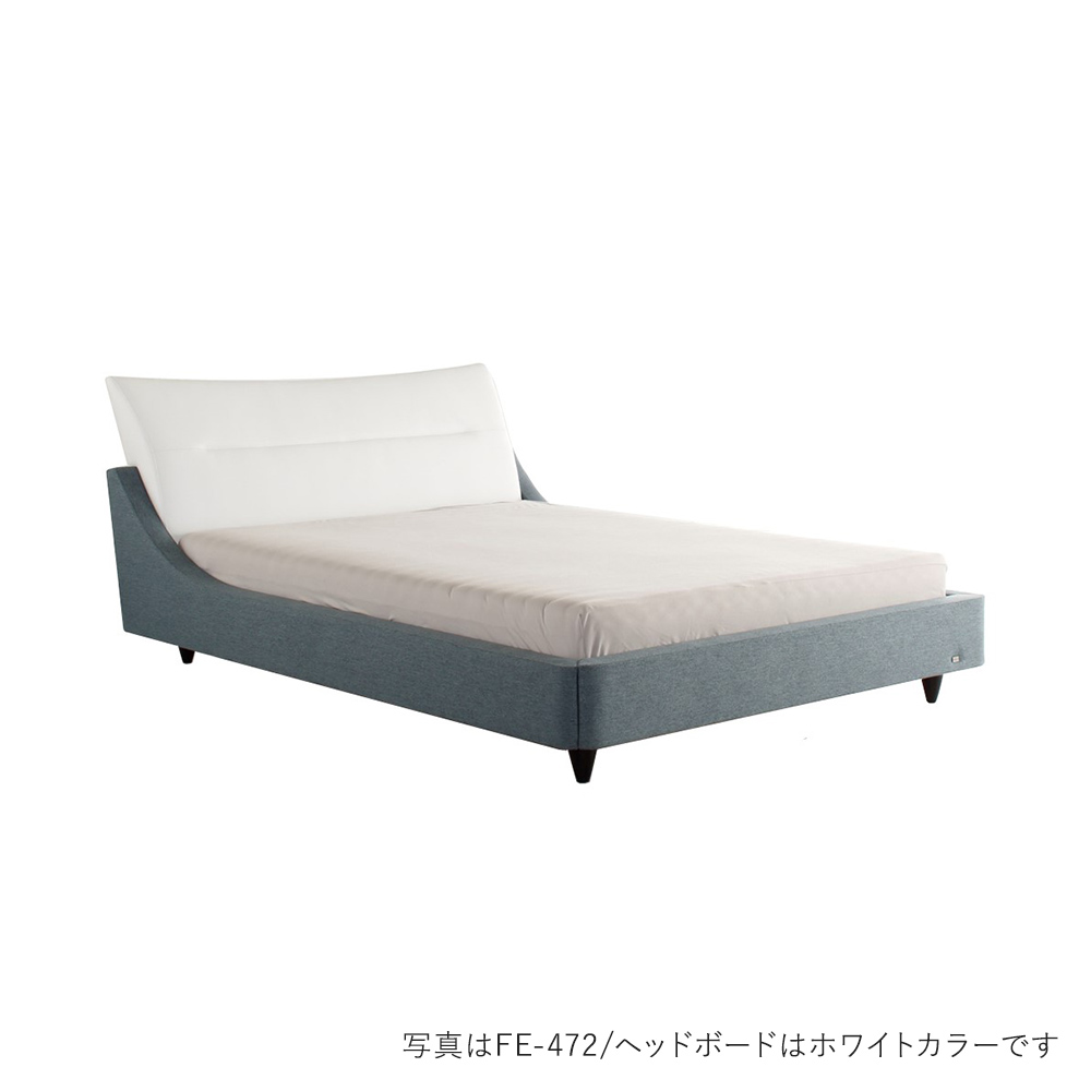 RUF BETTEN TREND LINE 016 コンビ張り ヘッドボードブラック Q1(ワイドダブル) / RUF BETTEN(ルフ ベッテン) / ダブルベッドフレーム / RUF10055WHT_ma.jpg