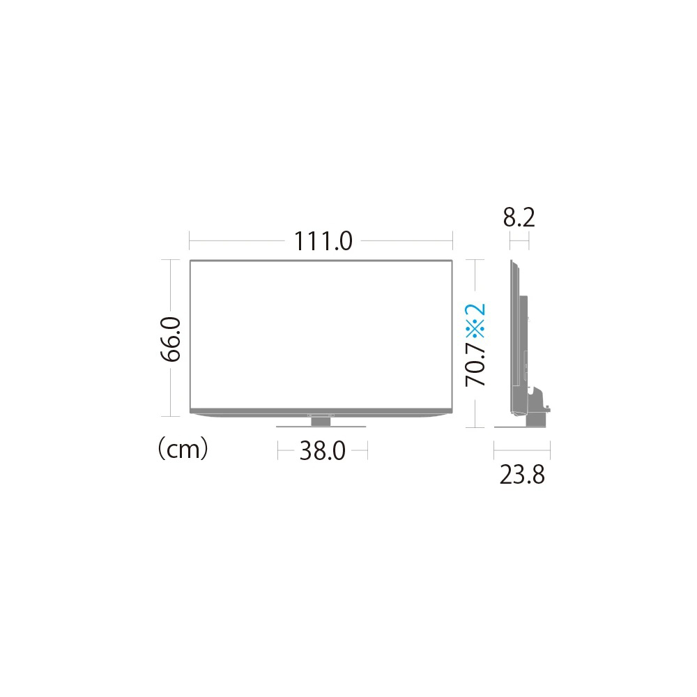 SHARP AQUOS mini LED / 量子ドットテレビ 50V型 GP2ライン 4T SHARP AQUOS mini LED / 量子ドットテレビ 50V型 GP2ライン 4T