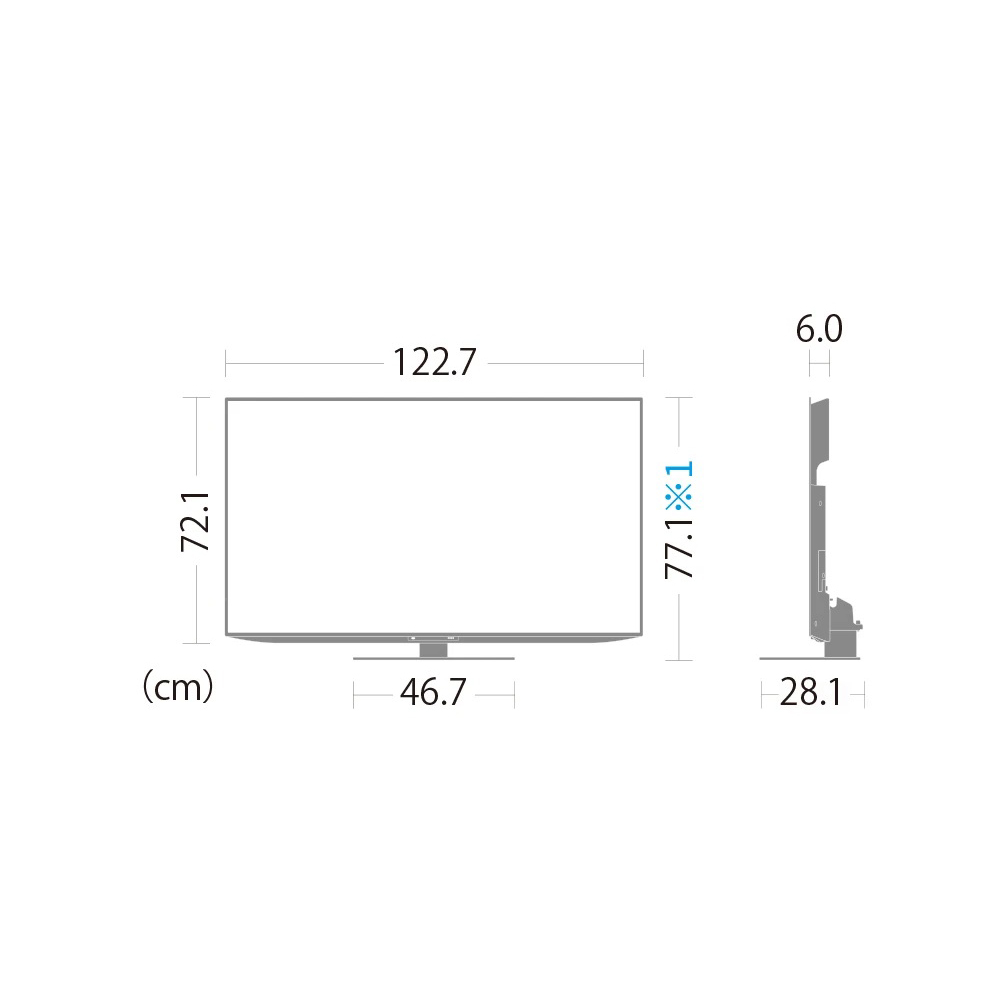 SHARP AQUOS 有機ELテレビ 55V型 GQ1ライン 4T-C55GQ1 SHARP AQUOS 有機ELテレビ 55V型 GQ1ライン 4T-C55GQ1