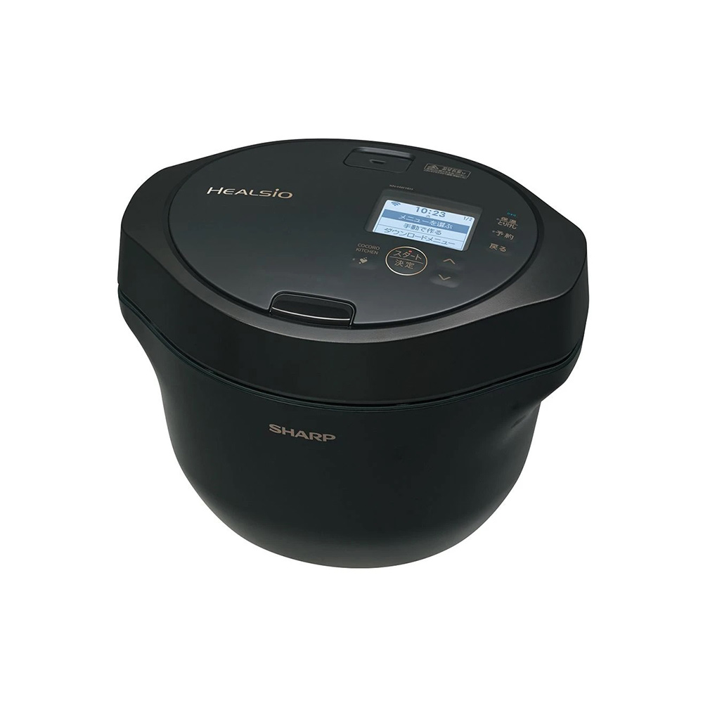 SHARP ヘルシオ ホットクック KN-HW16H / SHARP(シャープ) / 電気圧力鍋・自動調理鍋・ホットクック / SHA10268BLK_ma.jpg