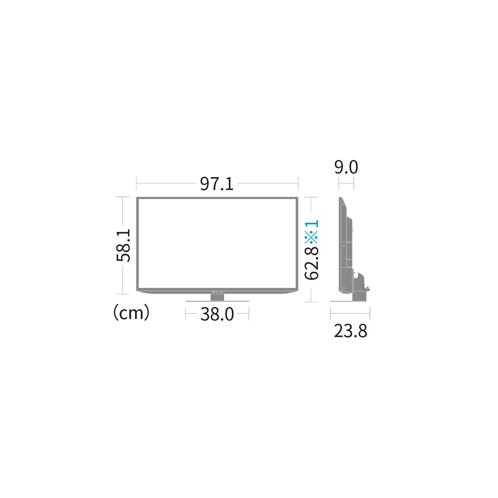 AQUOS 4K液晶テレビ 43V型 GN2ライン 4T-C43GN2 / SHARP（シャープ） / テレビ本体・チューナー / SHA10295_dt_04.jpg