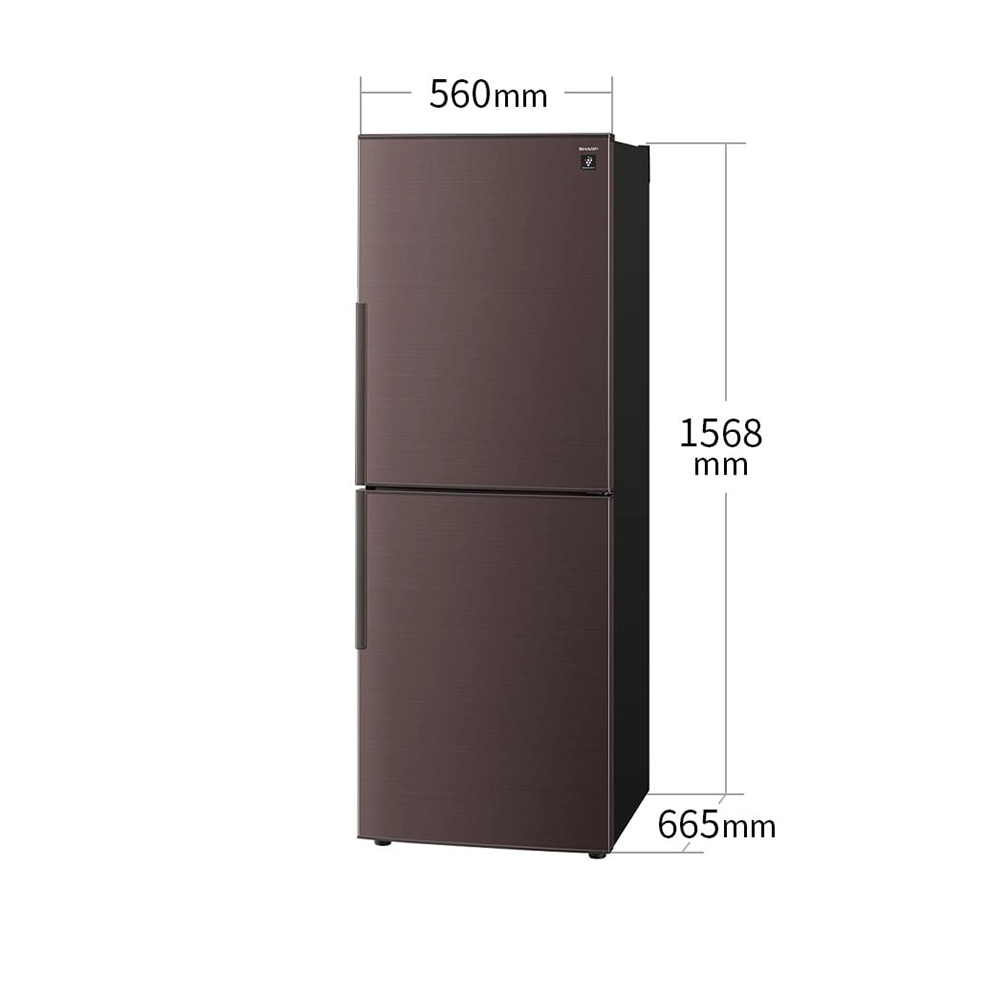 SHARP 2ドア冷蔵庫 280L SJ-PD28P (右開き) / SHARP（シャープ） / 冷蔵庫・冷凍庫 / SHA10304_dt_08.jpg