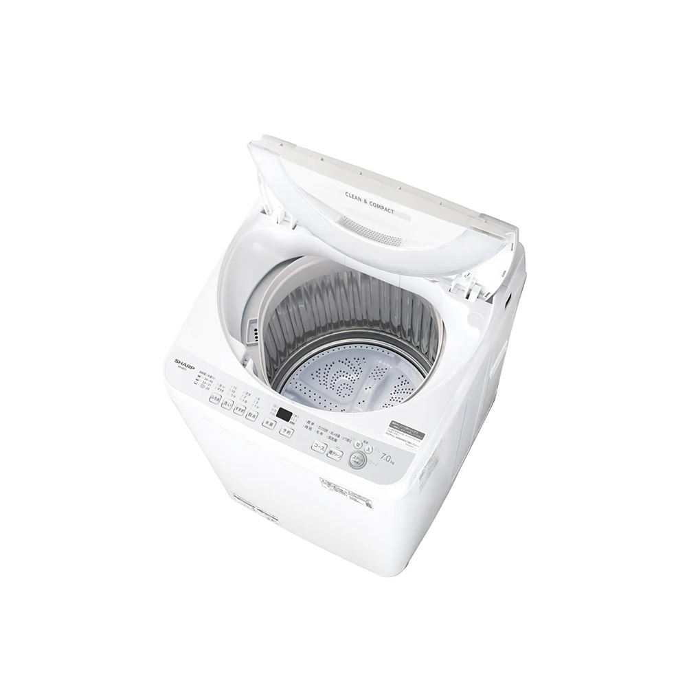 SHARP タテ型全自動洗濯機 7kg シルバー系 ES-GE7J-S / SHARP（シャープ） / 洗濯機 / SHA10309_dt_02.jpg