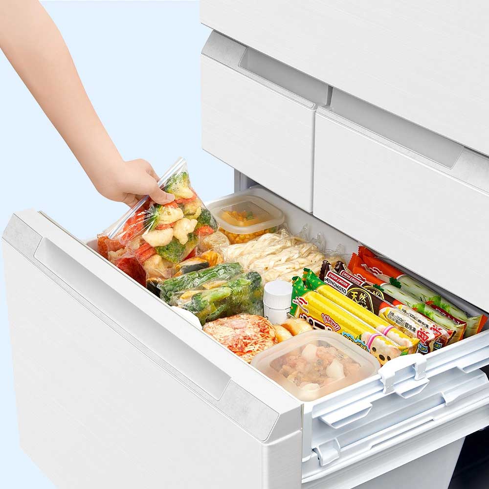 SHARP 5ドア冷蔵庫 457L どっちもドア SJ-MW46P (両開き) / SHARP（シャープ） / 冷蔵庫・冷凍庫 / SHA10315_dt_08.jpg