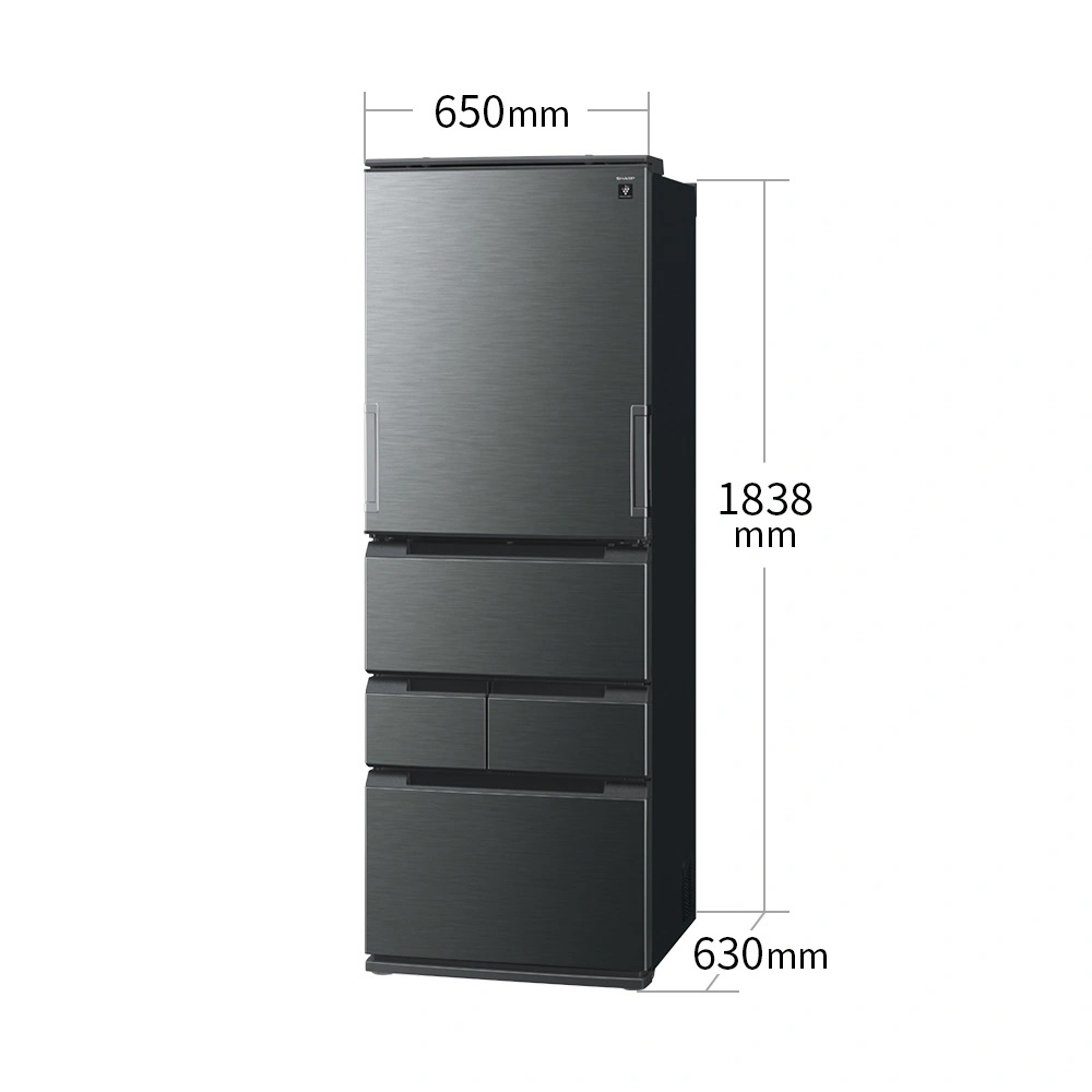 SHARP 5ドア冷蔵庫 457L どっちもドア SJ-MW46P (両開き) / SHARP（シャープ） / 冷蔵庫・冷凍庫 / SHA10315_dt_10.jpg