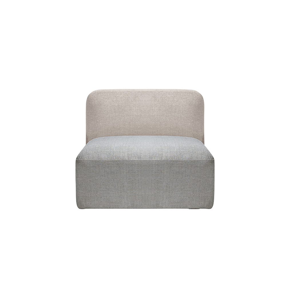 SIEVE COLON sofa 1seater 背面カラー 座面グレー / SIEVE（シーヴ） / 1人掛けソファ / SIE10122BEG_ma.jpg