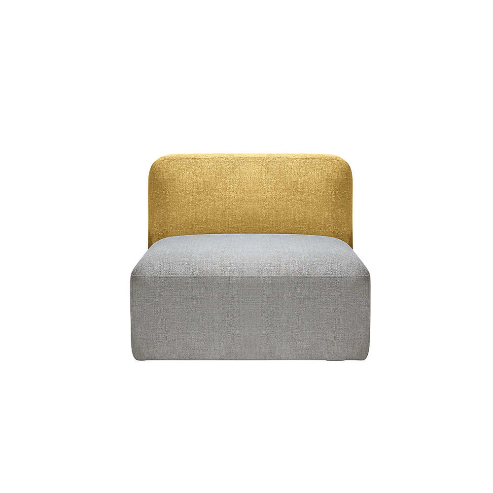 SIEVE COLON sofa 1seater 背面カラー 座面グレー / SIEVE（シーヴ） / 1人掛けソファ / SIE10122YEL_ma.jpg