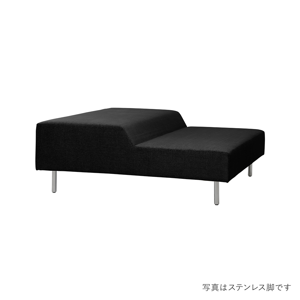 SIEVE Square stair sofa ウッド脚/アマラルAC / SIEVE（シーヴ） / 2人掛けソファ / SIE10146BLK_ma.jpg