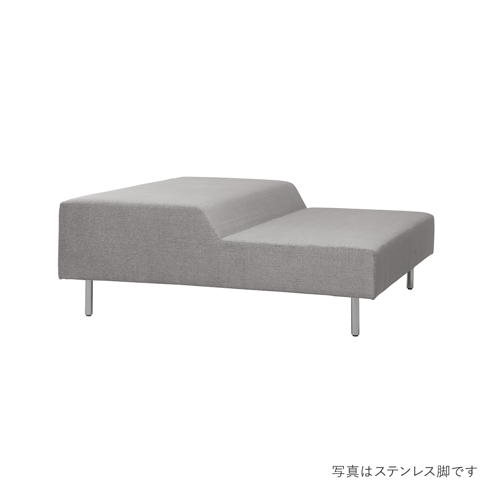 SIEVE Square stair sofa ウッド脚/アマラルAC / SIEVE（シーヴ） / 2人掛けソファ / SIE10146SIL_ma.jpg