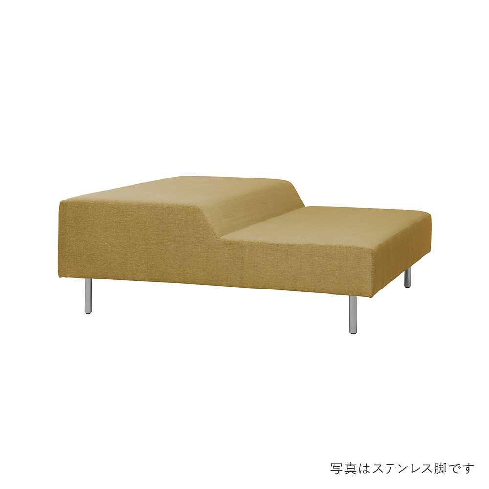 SIEVE Square stair sofa ウッド脚/アマラルAC / SIEVE（シーヴ） / 2人掛けソファ / SIE10146YEL_ma.jpg