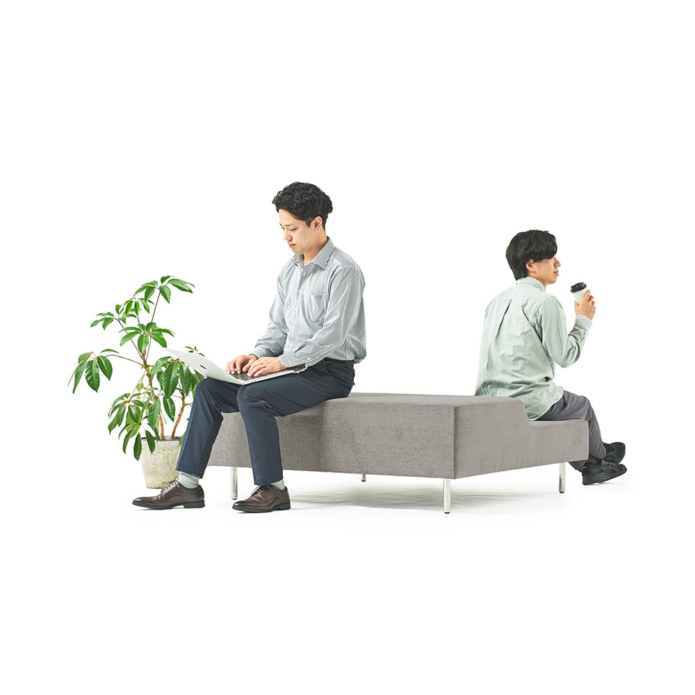 SIEVE Square stair sofa ウッド脚/アマラルAC / SIEVE（シーヴ） / 2人掛けソファ / SIE10146_dt_02.jpg