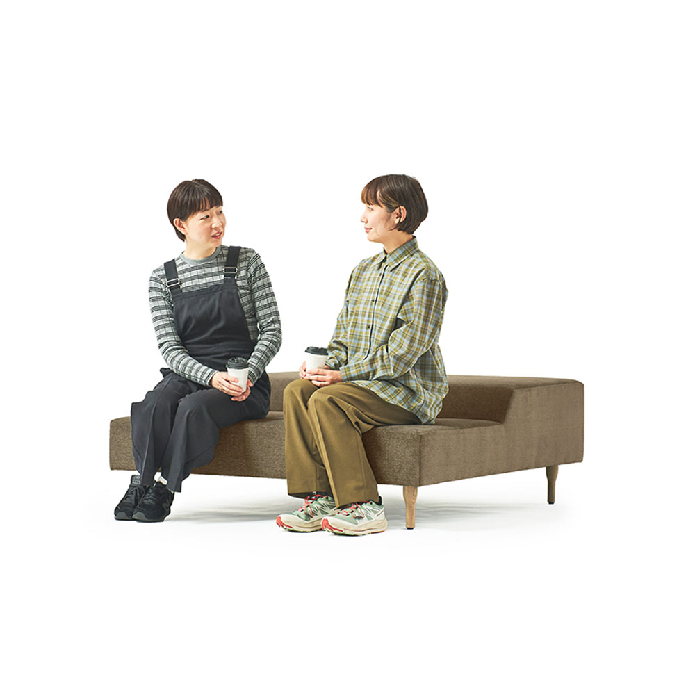 SIEVE Square stair sofa ウッド脚/アマラルAC / SIEVE（シーヴ） / 2人掛けソファ / SIE10146_dt_03.jpg
