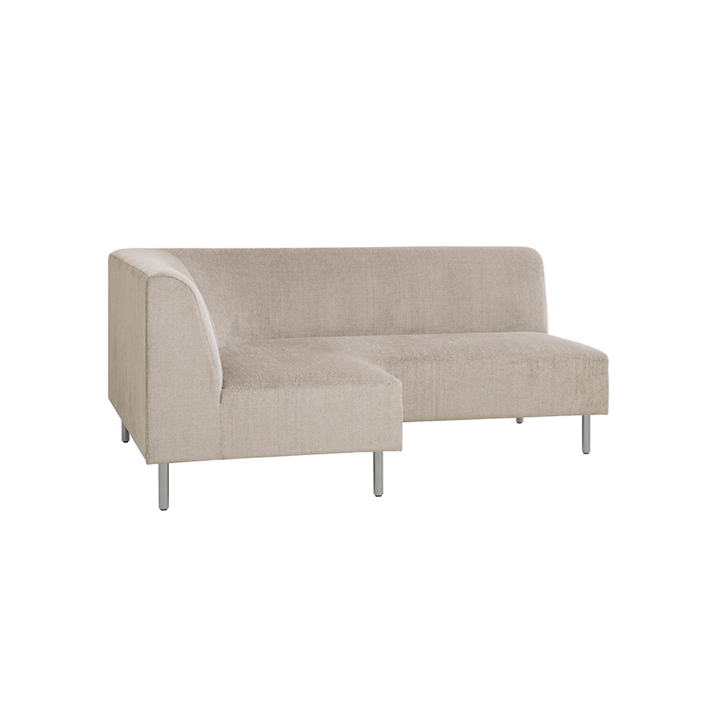 SIEVE Curve couch sofa right arm ステンレス脚/アマラルAC / SIEVE（シーヴ） / 2人掛けソファ / SIE10148BEG_ma.jpg
