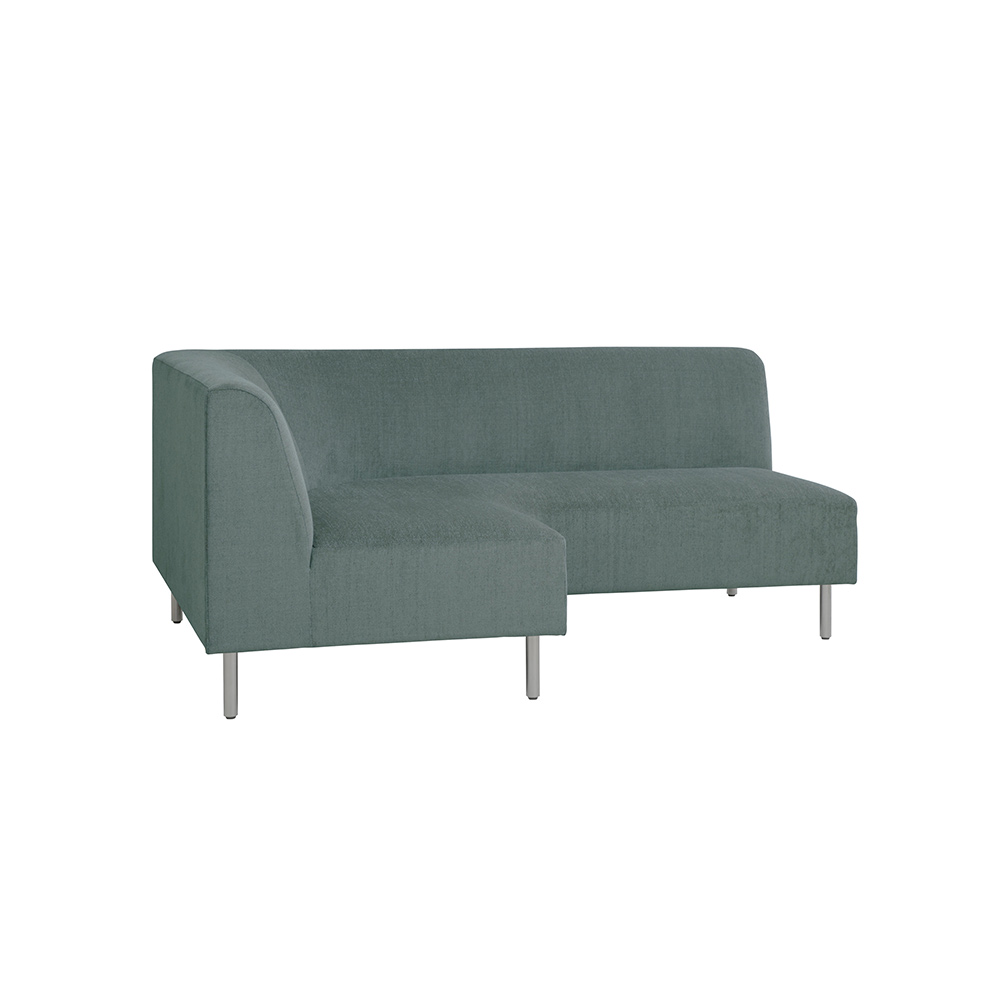 SIEVE Curve couch sofa right arm ステンレス脚/アマラルAC / SIEVE（シーヴ） / 2人掛けソファ / SIE10148GRN_ma.jpg