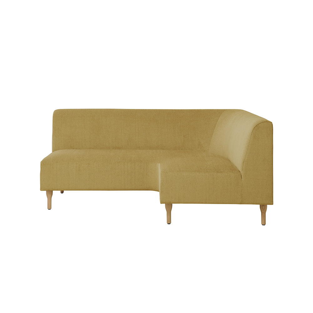 SIEVE Curve couch sofa left arm ウッド脚/アマラルAC / SIEVE（シーヴ） / 2人掛けソファ / SIE10149YEL_ma.jpg
