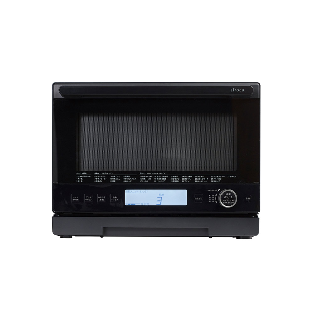 siroca オーブンレンジ SX-20G151(K) / siroca（シロカ） / 電子レンジ・オーブン / SIR10060_dt_01.jpg