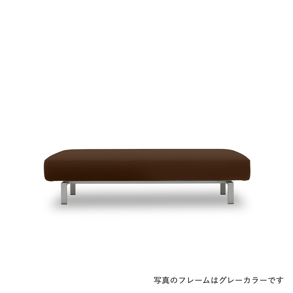 SEMPRE フローティングソファ SO-01 ベンチ2人掛 フレーム:スチール(粉体塗装仕上げブラウン) / SEMPRE(センプレ) / ベンチ・ダイニングベンチ / SME10016DBR_ma.jpg
