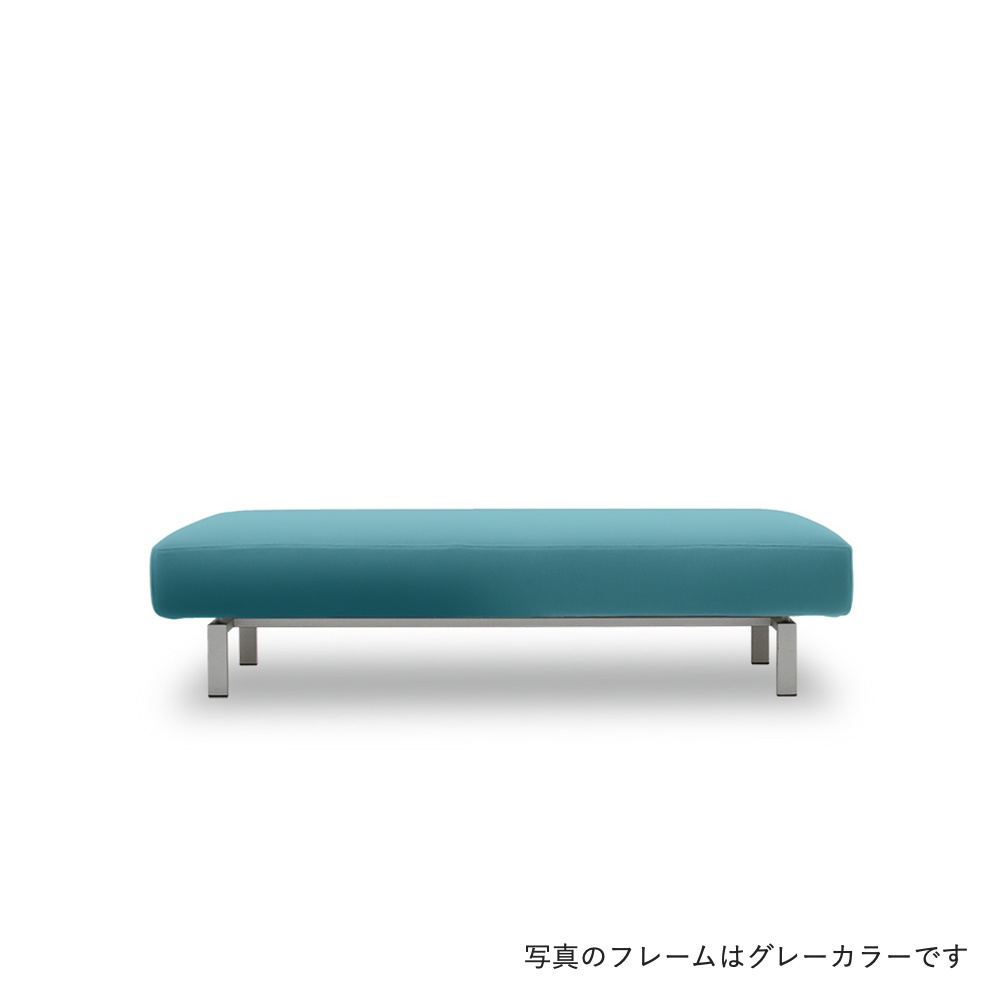 SEMPRE フローティングソファ SO-01 ベンチ2人掛 フレーム:スチール(粉体塗装仕上げブラウン) / SEMPRE(センプレ) / ベンチ・ダイニングベンチ / SME10016GRN_ma.jpg