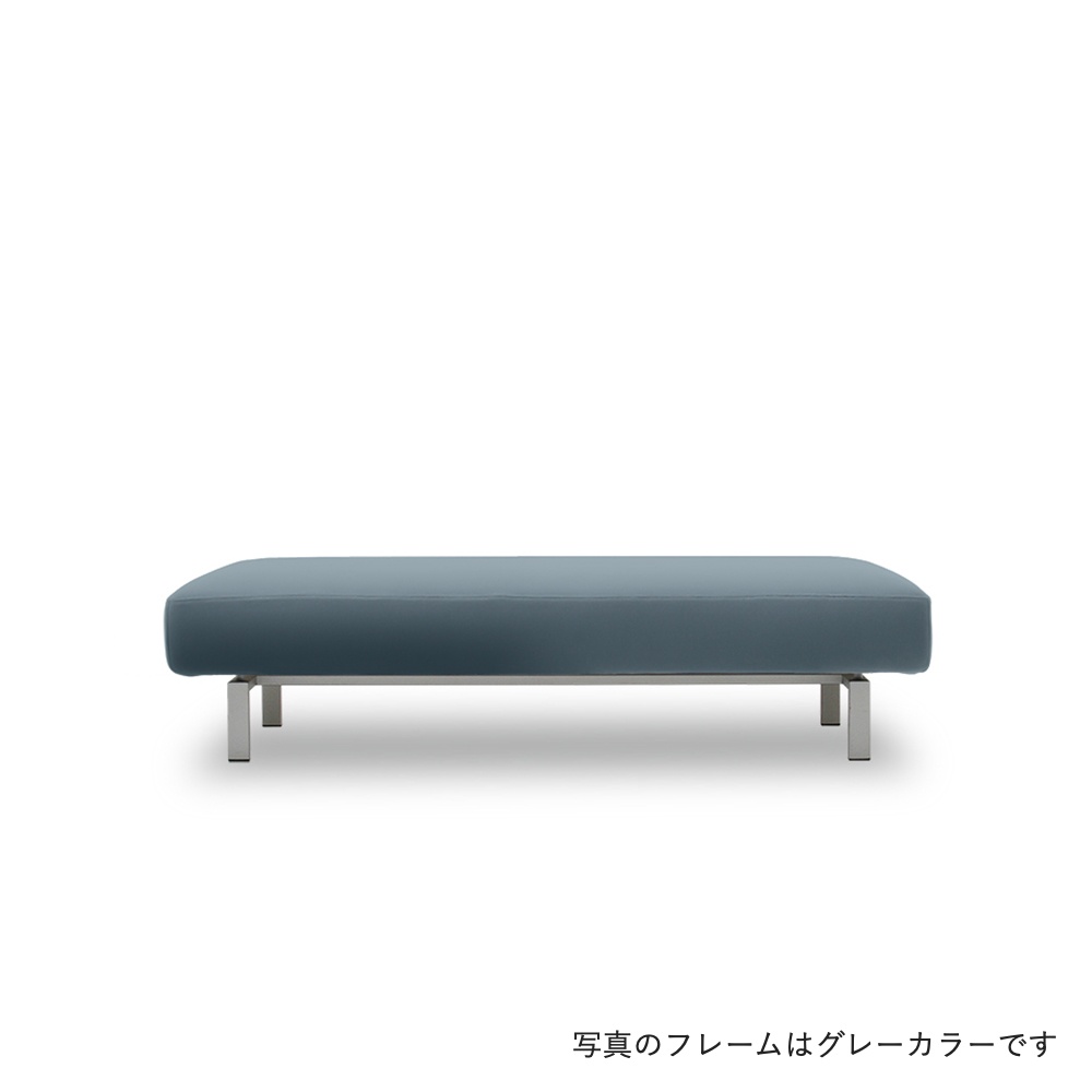 SEMPRE フローティングソファ SO-01 ベンチ2人掛 フレーム:スチール(粉体塗装仕上げブラウン) / SEMPRE(センプレ) / ベンチ・ダイニングベンチ / SME10016GRY_ma.jpg